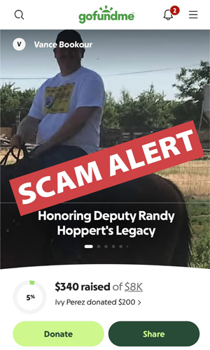 TCSO fake