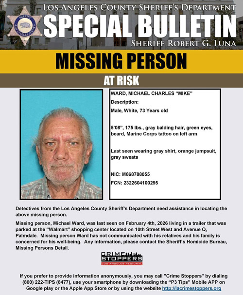 LASD missing Ward