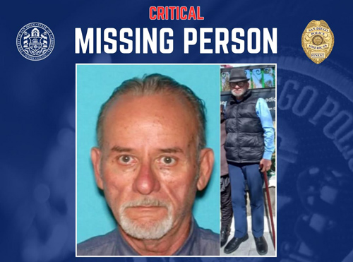 SDPD missing Mazon 500