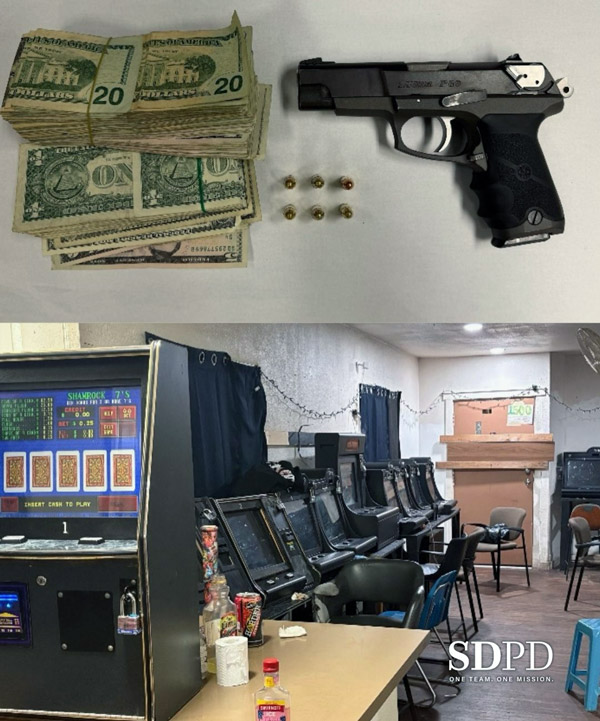 SDPD gambling