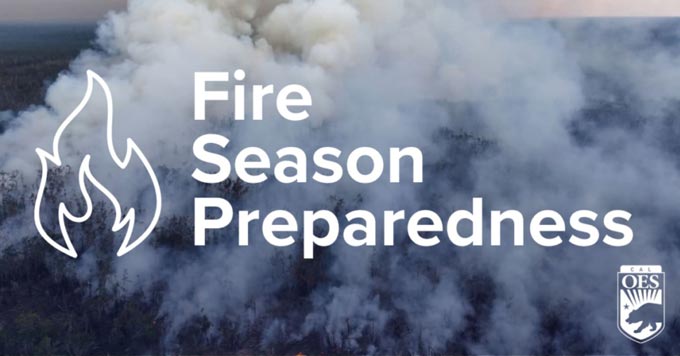 Fire Season Preparedness graphic