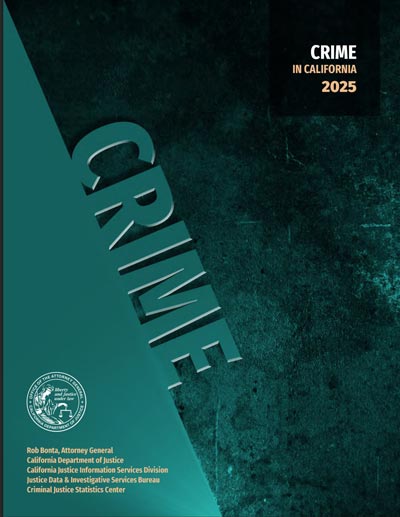 crime in california 2025 report