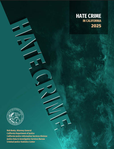 california 2025 hate crime report