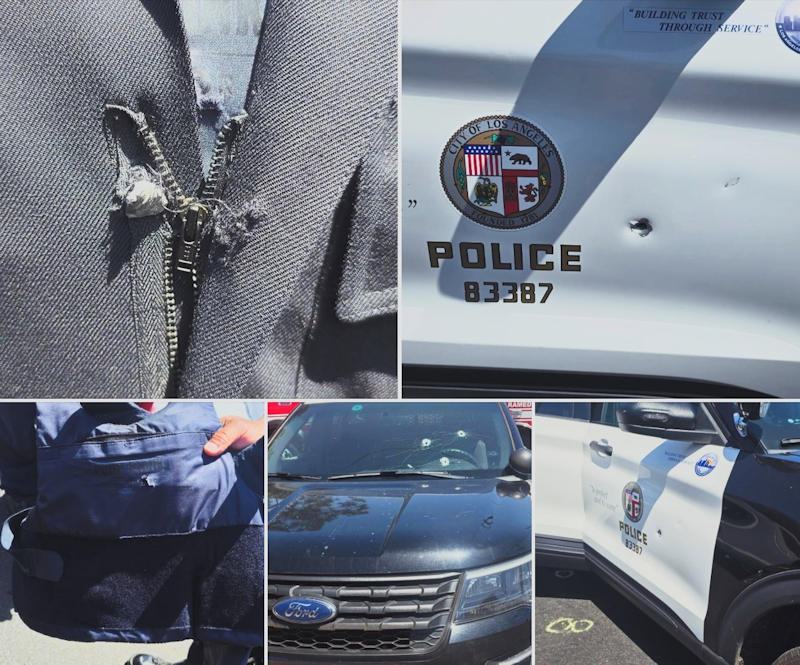 LAPD officer shooting