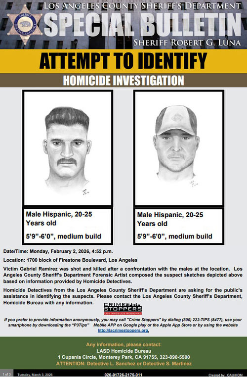 LASD homicide Ramirez