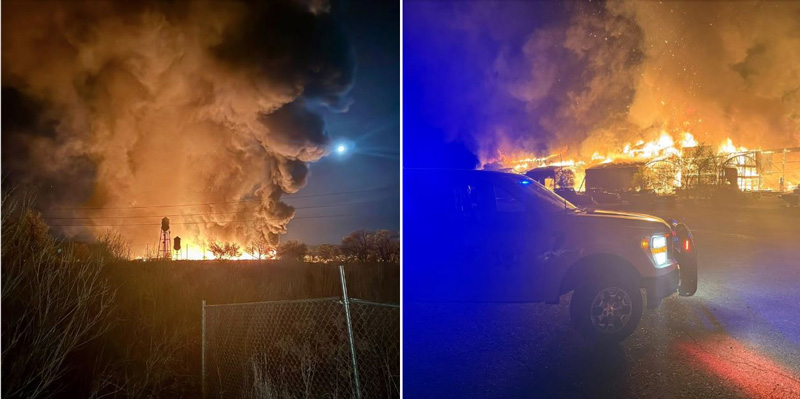 LCSO Susanville fire