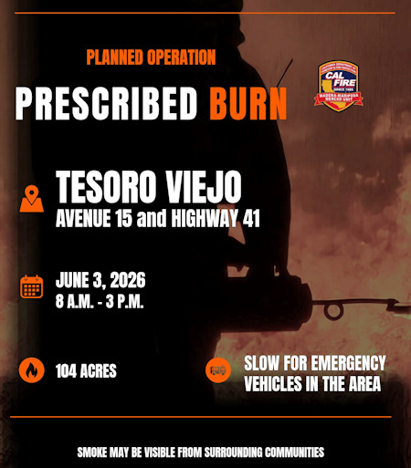 CAL FIRE Tesoro Viejo