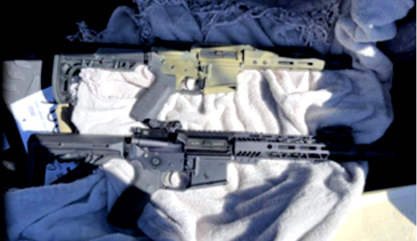 DOJ two illegal guns