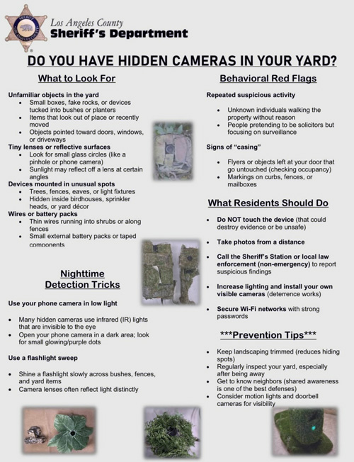 LASD hidden cameras
