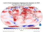 June 2024 was Earth’s Warmest June on Record - 13 Consecutive Months of Record-Warm Global Temperatures and the Second-Lowest June Antarctic Sea Ice Extent