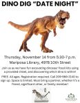 Mariposa County Library to Host Dino Dig 