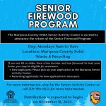 Apply Now for the Mariposa County Senior Firewood Program Set to Begin on Monday, November 18, 2024