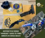 Placer County Deputies Arrest Three After Report of a Motorcycle Doing “Wheelies” in Kings Beach