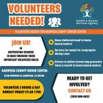 Community Volunteers Needed at the Mariposa County Senior Center