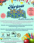 Mariposa County Back to School Health & Resource Fair will be Held in Coulterville on Saturday, July 20, 2024
