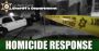 Los Angeles County Sheriff's Homicide Bureau Responding to a Late Wednesday Evening Shooting Death Investigation in La Puente 