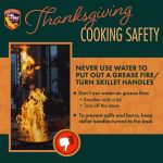 CAL FIRE Offers Helpful Cooking Safety Tips to Prevent Fires on Thanksgiving and Throughout the Year